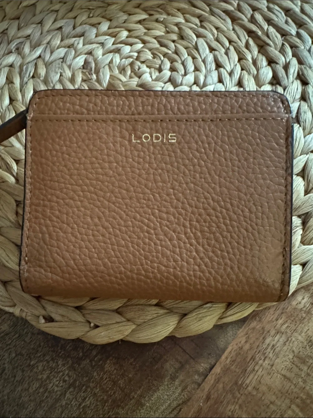 Lodis peebled leather